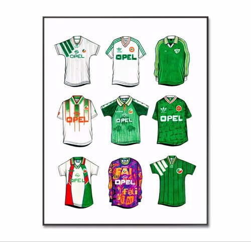 Ireland football shirts - football,
